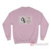 Lana Del Rey Permanent Travel Licence Sweatshirt