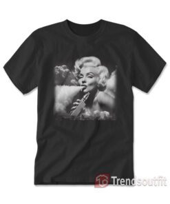 Marilyn Monroe Puffing Huge Clouds With Her Vape T-shirt