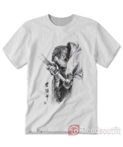 Zatoichi Drawing Blade Samuel L Jackson T-shirt