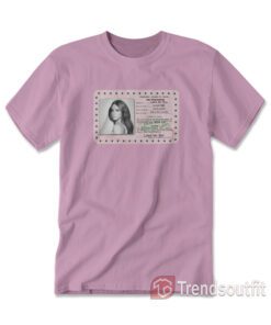 Lana Del Rey Permanent Travel Licence T-shirt