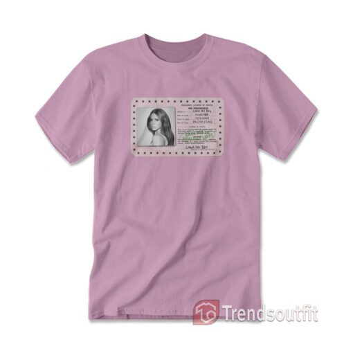 Lana Del Rey Permanent Travel Licence T-shirt