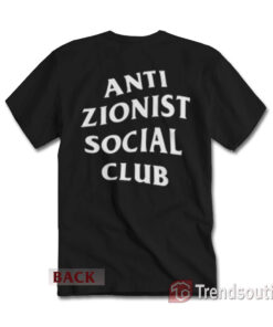 Anti Zionist Social Club T-shirt