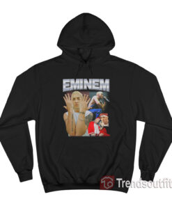 Justin Bieber Wearing Vintage Eminem Hoodie