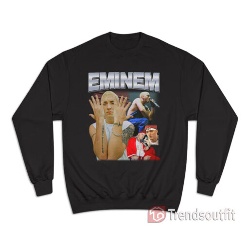 Justin Bieber Wearing Vintage Eminem Sweatshirt