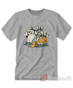 Garfield I Hate Mornings T-shirt