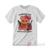 Strawberry Jams but My Glock Don't Funny Bear T-shirt