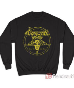 Beyonce Venom Parody Metal Rock Band Sweatshirt