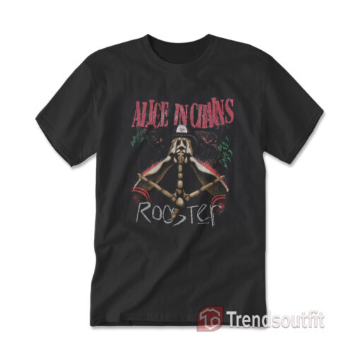 Post Malone Alice In Chains Rooster Vintage T-shirt