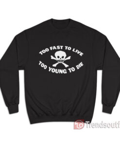 Too Fast To Live Too Young To Die Matty Healy Sweatshirt
