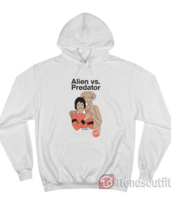 Michael Jackson and Et Alien Vs Predator Hoodie