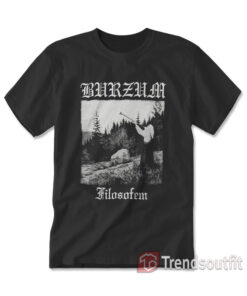 Burzum Filosofem Black Metal T-shirt