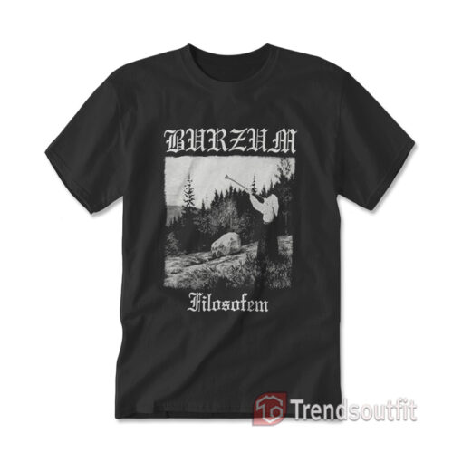 Burzum Filosofem Black Metal T-shirt