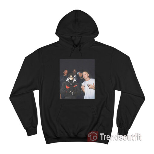 Dr Dre Snoop Dogg Ice Cube Eminem Anime x Rapper Hoodie