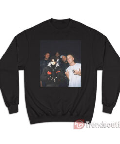 Dr Dre Snoop Dogg Ice Cube Eminem Anime x Rapper Sweatshirt