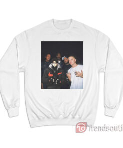 Dr Dre Snoop Dogg Ice Cube Eminem Anime x Rapper Sweatshirt