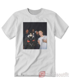 Dr Dre Snoop Dogg Ice Cube Eminem Anime x Rapper T-Shirt