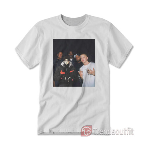 Dr Dre Snoop Dogg Ice Cube Eminem Anime x Rapper T-Shirt