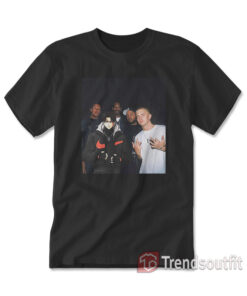 Dr Dre Snoop Dogg Ice Cube Eminem Anime x Rapper T-Shirt