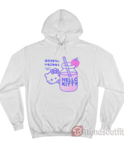 Hello Kitty Strawberry Milk Hoodie