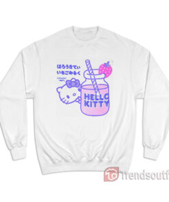 Hello Kitty Strawberry Milk Sweatshirt