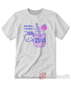 Hello Kitty Strawberry Milk T-shirt