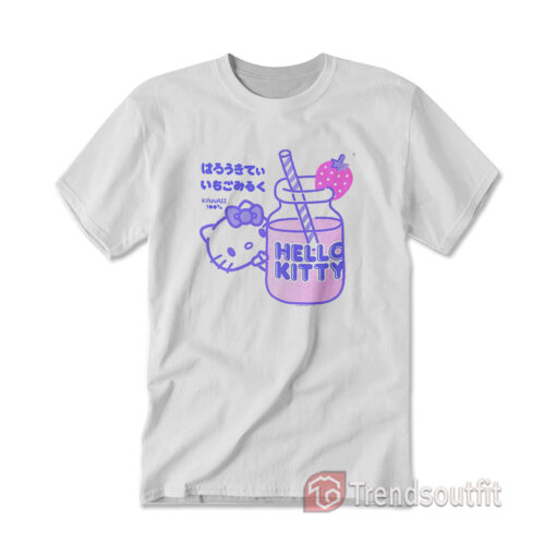 Hello Kitty Strawberry Milk T-shirt