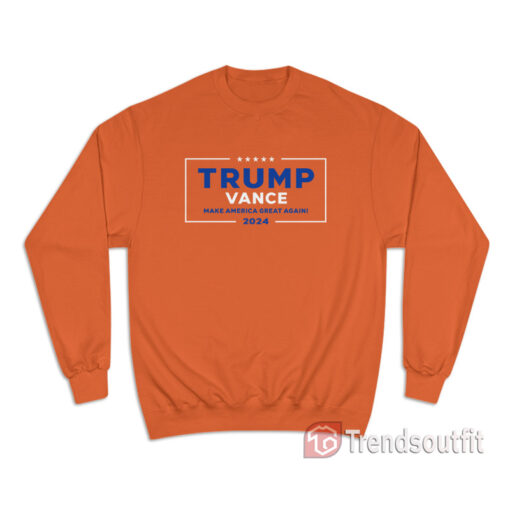 Hulk Hogan Trump Vance Make America Great Again Sweatshirt