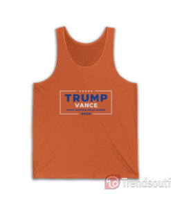 Hulk Hogan Trump Vance Make America Great Again Tank top