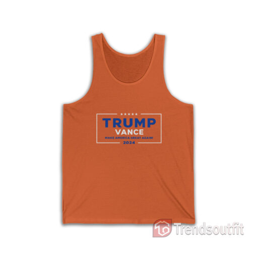 Hulk Hogan Trump Vance Make America Great Again Tank top