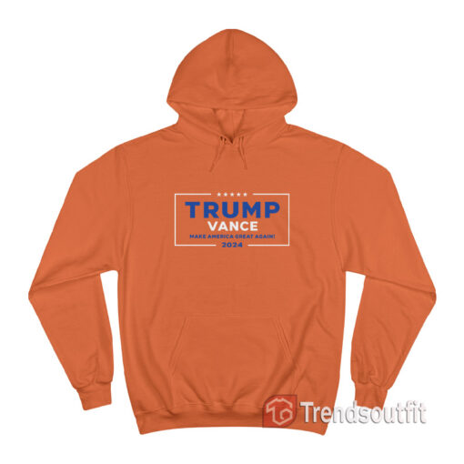 Hulk Hogan Trump Vance Make America Great Again Hoodie