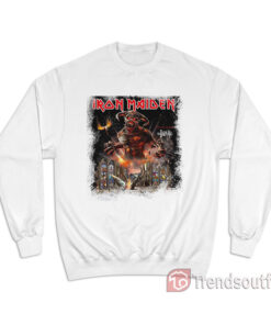 Iron Maiden Red Deer's Classic Rock Sweatshirt