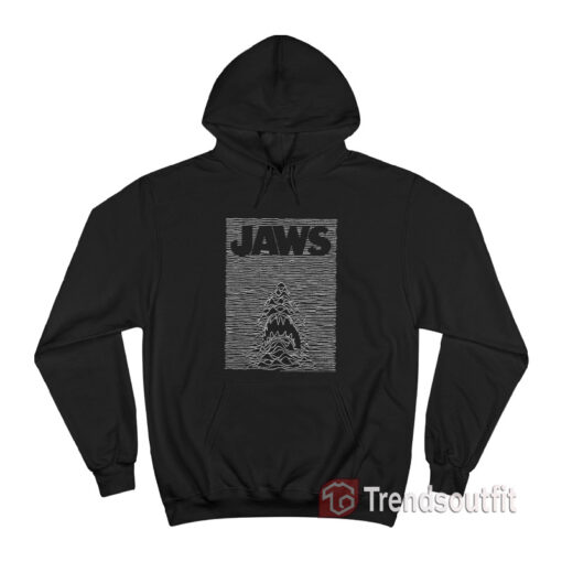 Jaws Joy Division Parody Hoodie