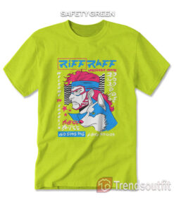 Riff Raff Neon Cyber Punk T-shirt