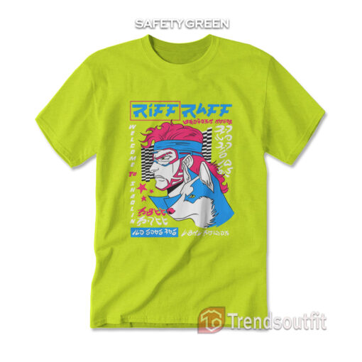 Riff Raff Neon Cyber Punk T-shirt