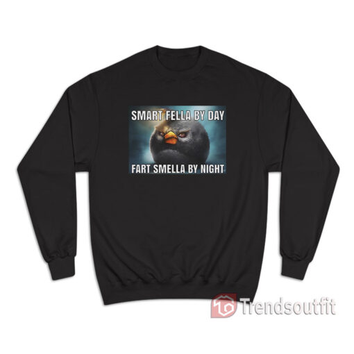 Smart Fella By Day Fart Smella By Night Sweatshirt