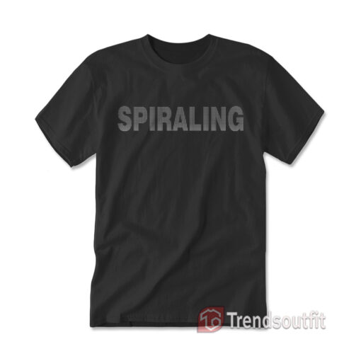Spiraling Pixelated T-shirt