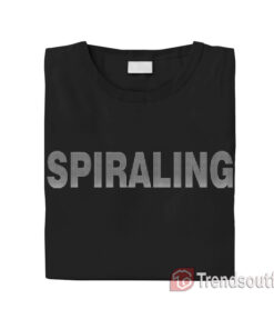 Spiraling Pixelated T-shirt L