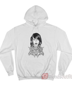 Taylor Swift Satanic Black Metal Hoodie W