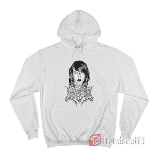 Taylor Swift Satanic Black Metal Hoodie W