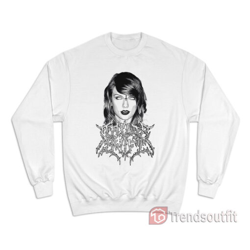 Taylor Swift Satanic Black Metal Sweatshirt W