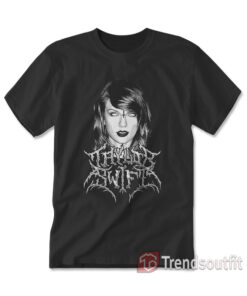 Taylor Swift Satanic Black Metal T-shirt