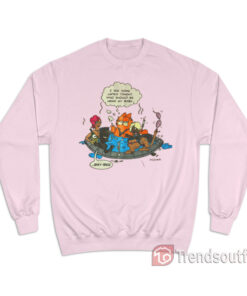 Mishka Black Bart Simpsons Faded Sweatshirt