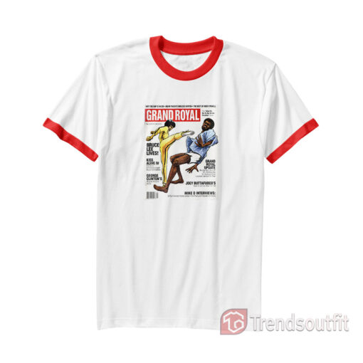 Vintage Bruce Lee Grand Royal Beastie Boys Ringer T-shirt