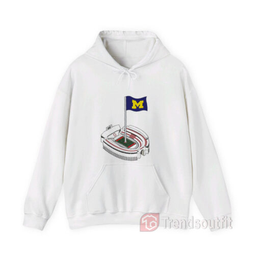 Michigan Wolverines Football Ohio Stadium The Shoe Hoodie