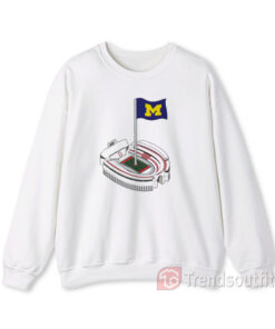 Michigan Wolverines Football Ohio Stadium The Shoe Sweatshirt