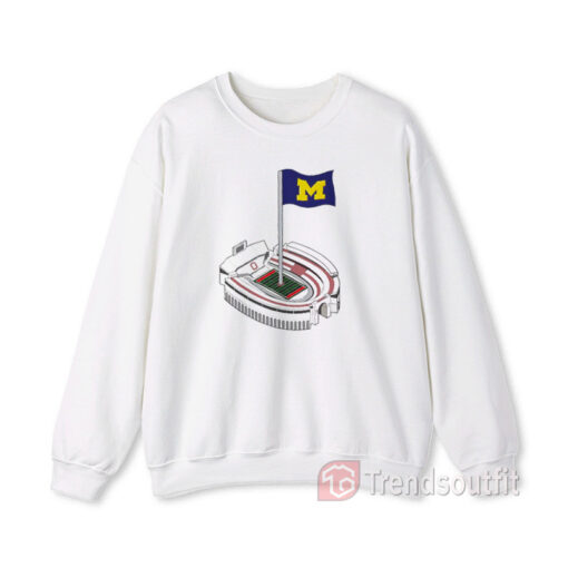 Michigan Wolverines Football Ohio Stadium The Shoe Sweatshirt