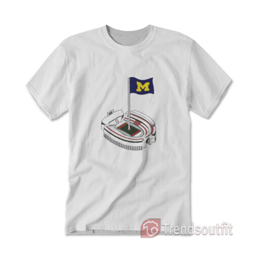 Michigan Wolverines Football Ohio Stadium The Shoe T-shirt