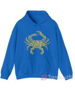 Salty To The Core Crab Hoodie