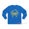 Salty To The Core Crab Long Sleeve Shirt