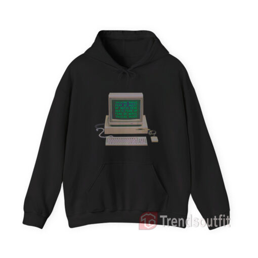 Talking Heads Fear Of Music Computer Hoodie